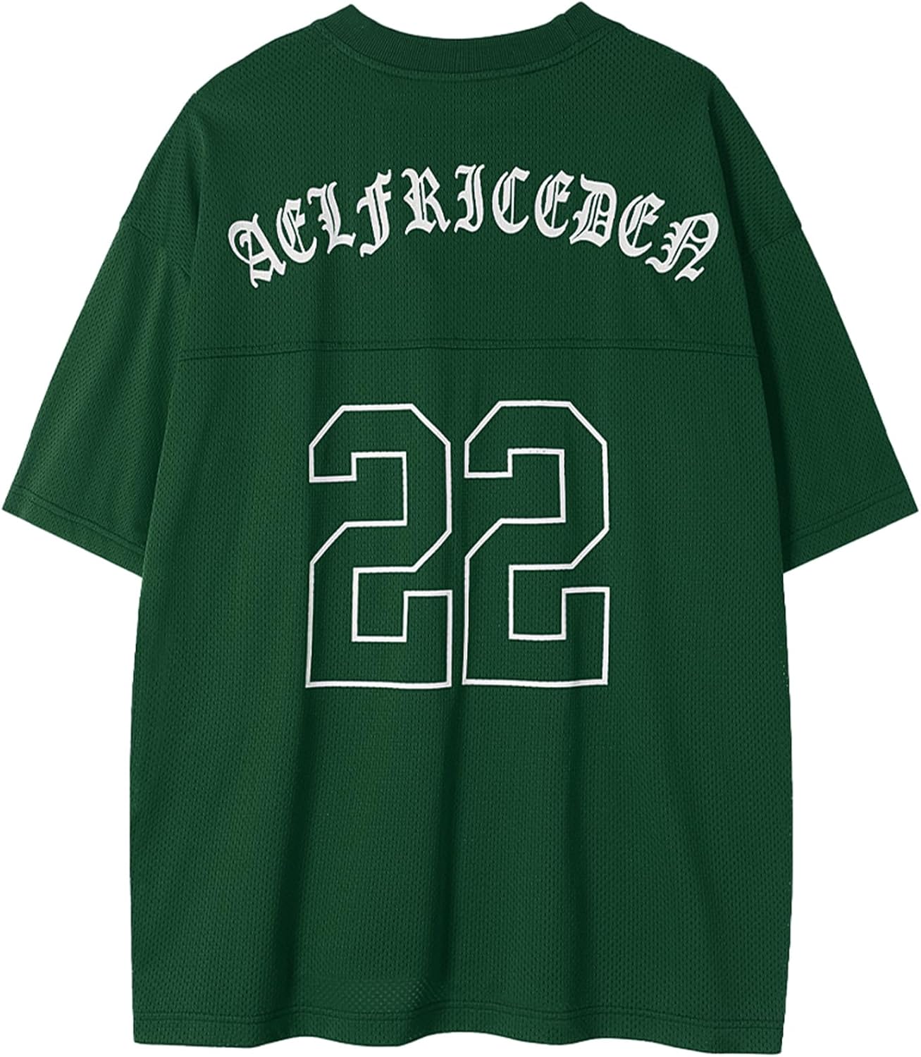 Aelfric Eden Mens Jersey Shirts Mesh Print Number Unisex Oversized Graphic Tees Short Sleeve Casual T Shirt Y2k Tops - Image 11