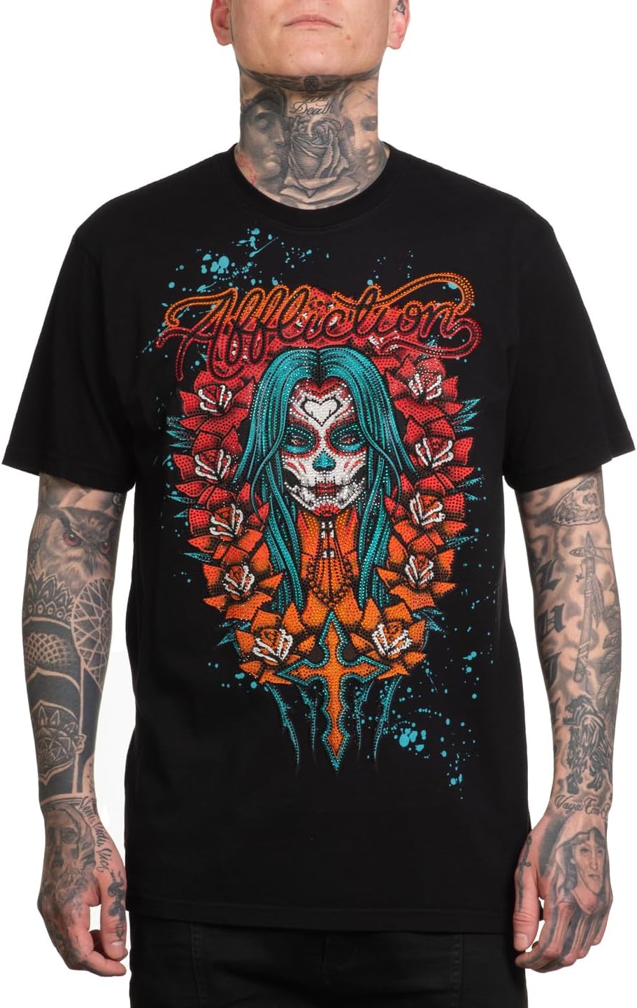 Affliction Men's Core T-Shirt, Short Sleeve, Graphic Print Design T-Shirts - Image 21