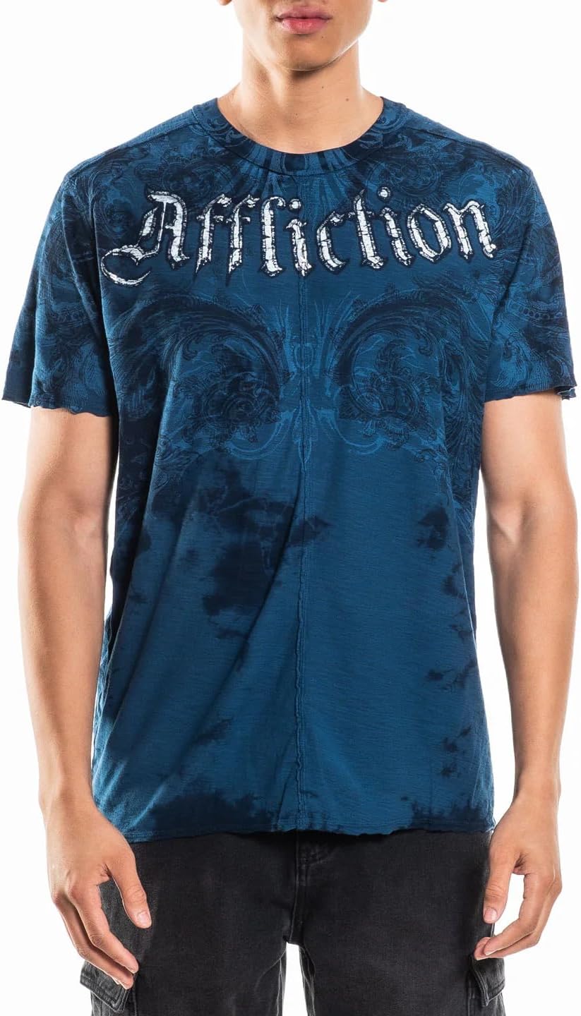 Affliction Men's Core T-Shirt, Short Sleeve, Graphic Print Design T-Shirts - Image 25