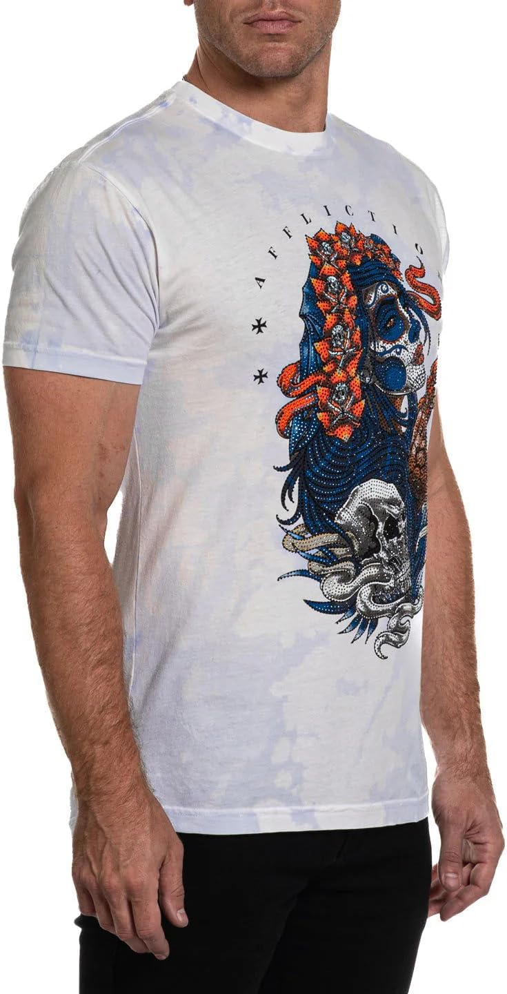 Affliction Men's Core T-Shirt, Short Sleeve, Graphic Print Design T-Shirts - Image 4
