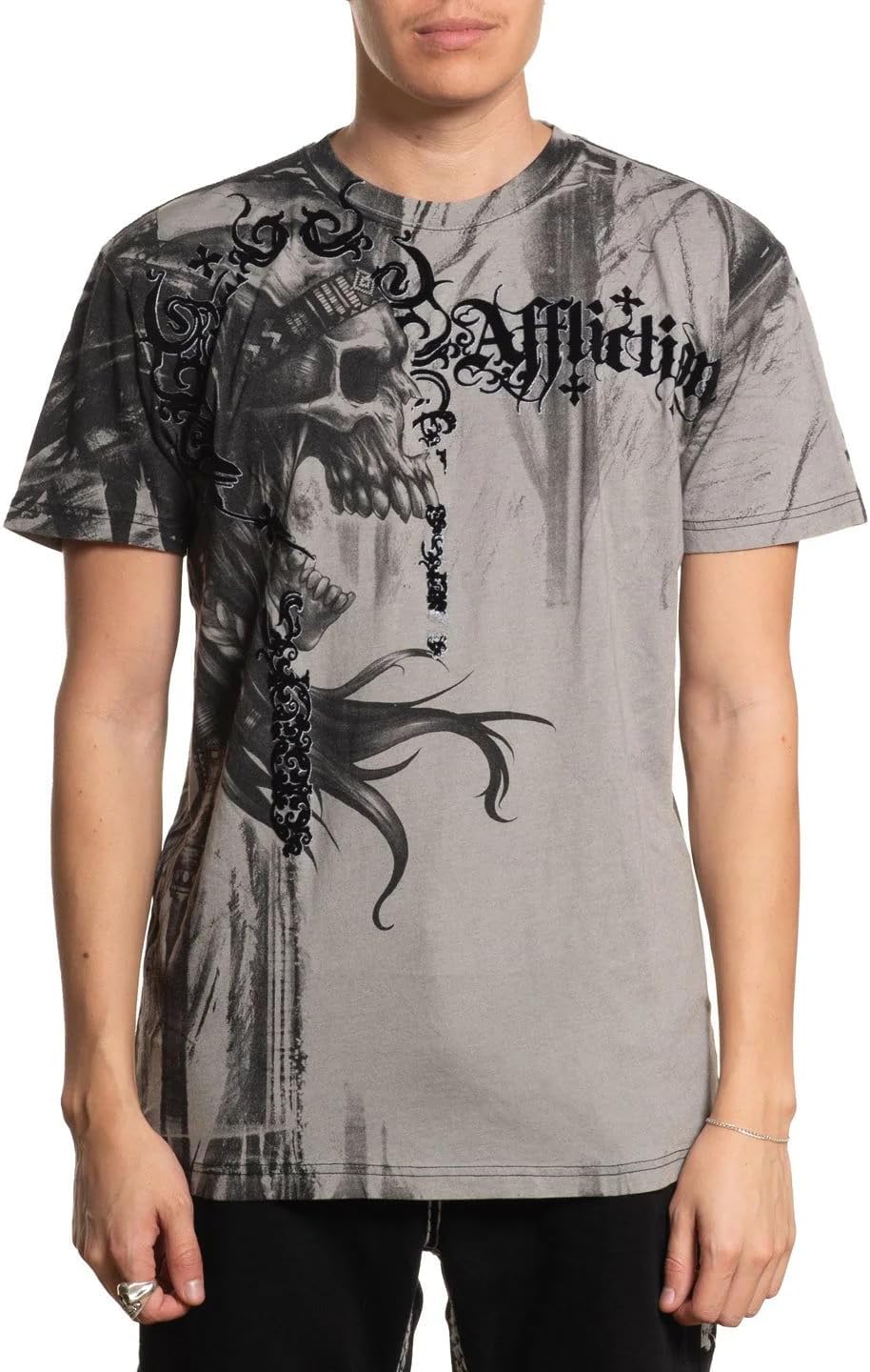 Affliction Men's Core T-Shirt, Short Sleeve, Graphic Print Design T-Shirts - Image 7