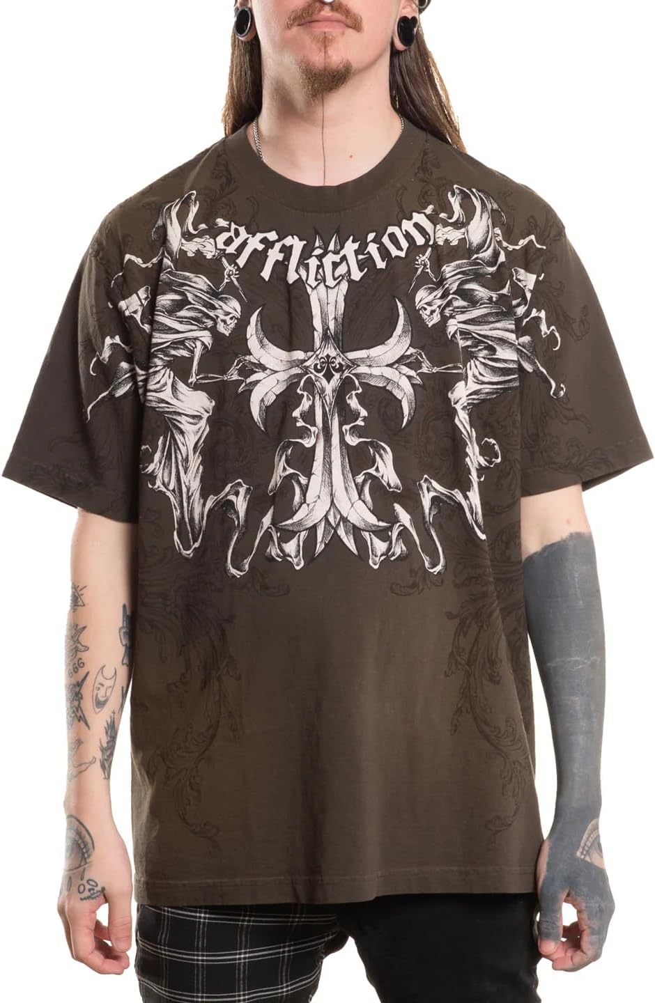 Affliction Men's Core T-Shirt, Short Sleeve, Graphic Print Design T-Shirts - Image 22