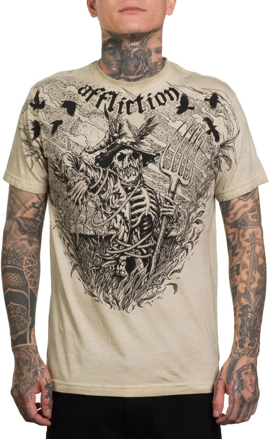 Affliction Men's Core T-Shirt, Short Sleeve, Graphic Print Design T-Shirts - Image 34