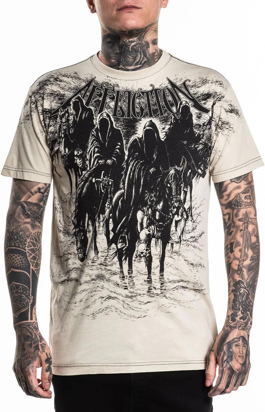 Affliction Men's Core T-Shirt, Short Sleeve, Graphic Print Design T-Shirts - Image 31
