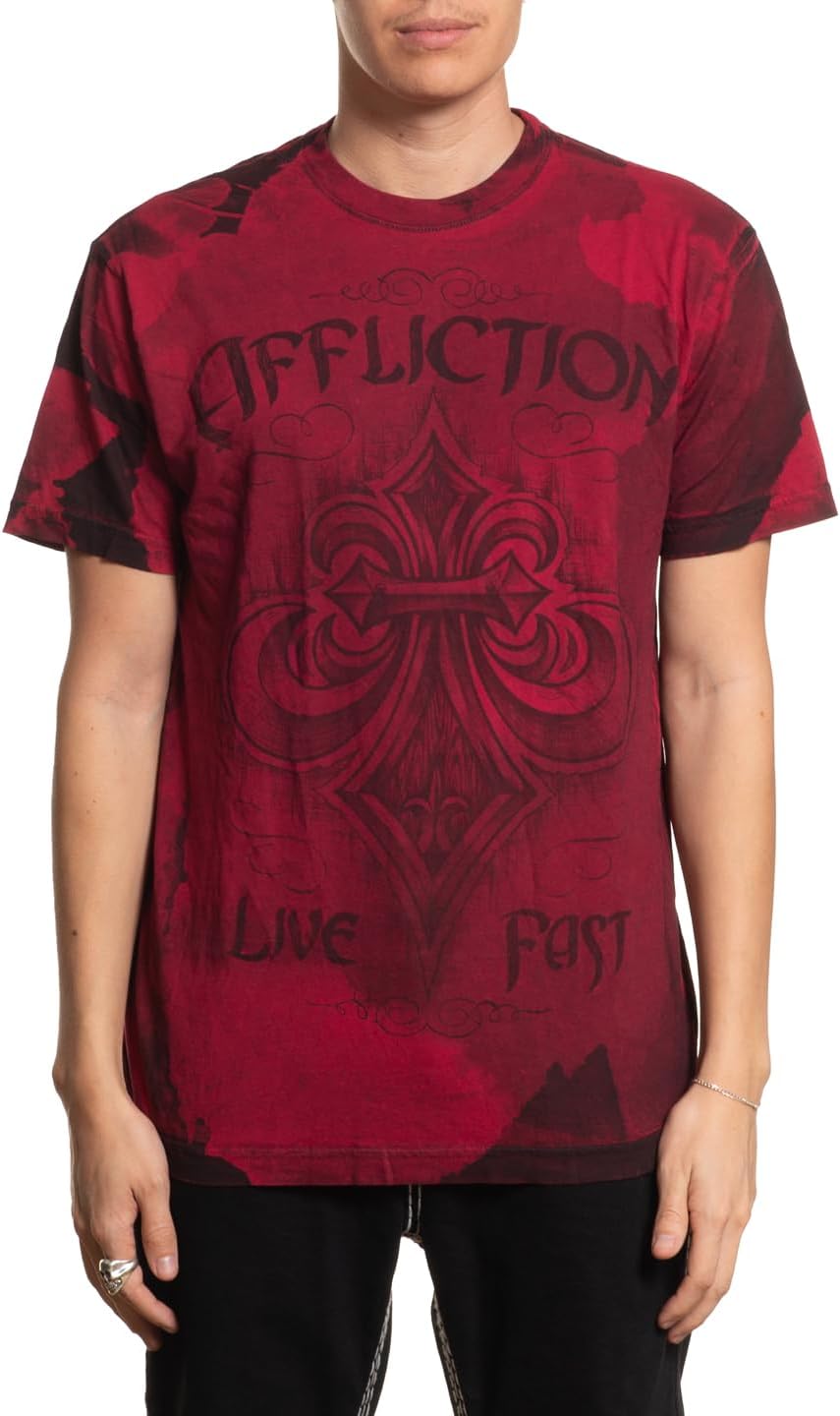 Affliction Men's Core T-Shirt, Short Sleeve, Graphic Print Design T-Shirts - Image 32