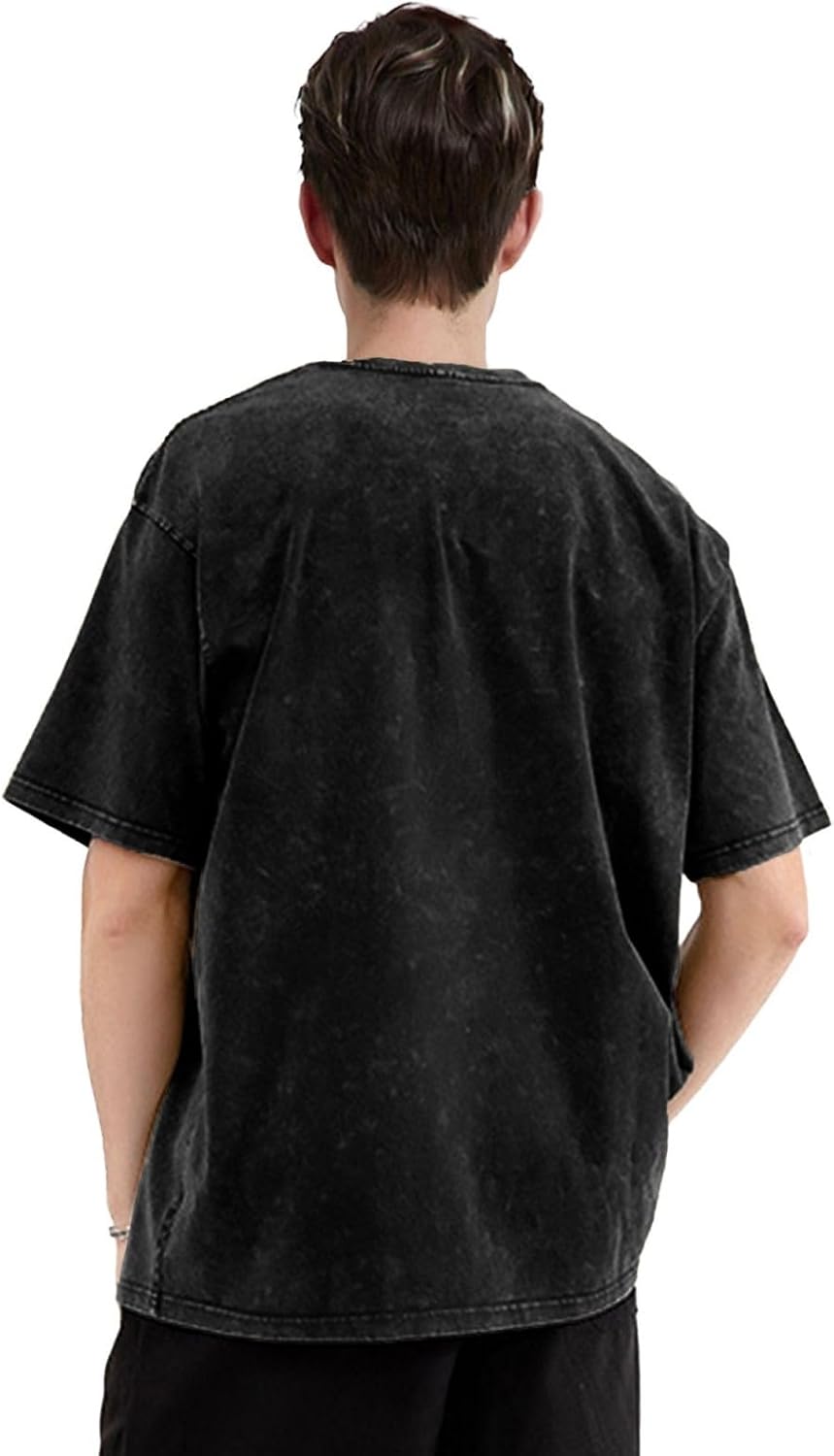 Animal Tiger Leopard Print Print Men's Oversized Cotton Summer T-Shirts Vintage Tee Loose Fit Short Sleeve Casual Tshirts - Image 5