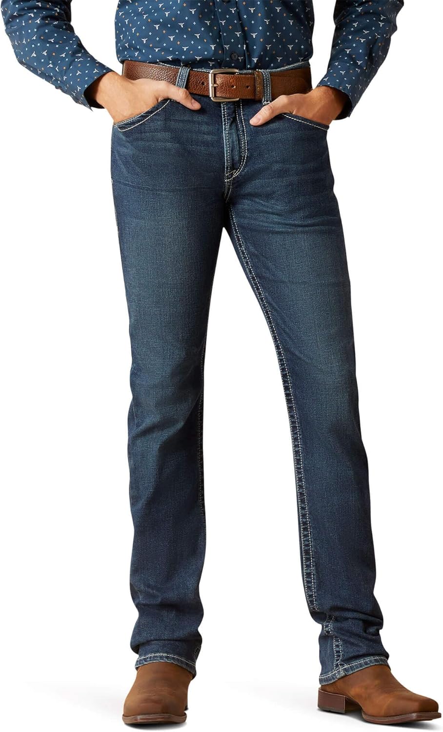 ARIAT Men's M8 Modern Tekstretch Easton Slim Jean