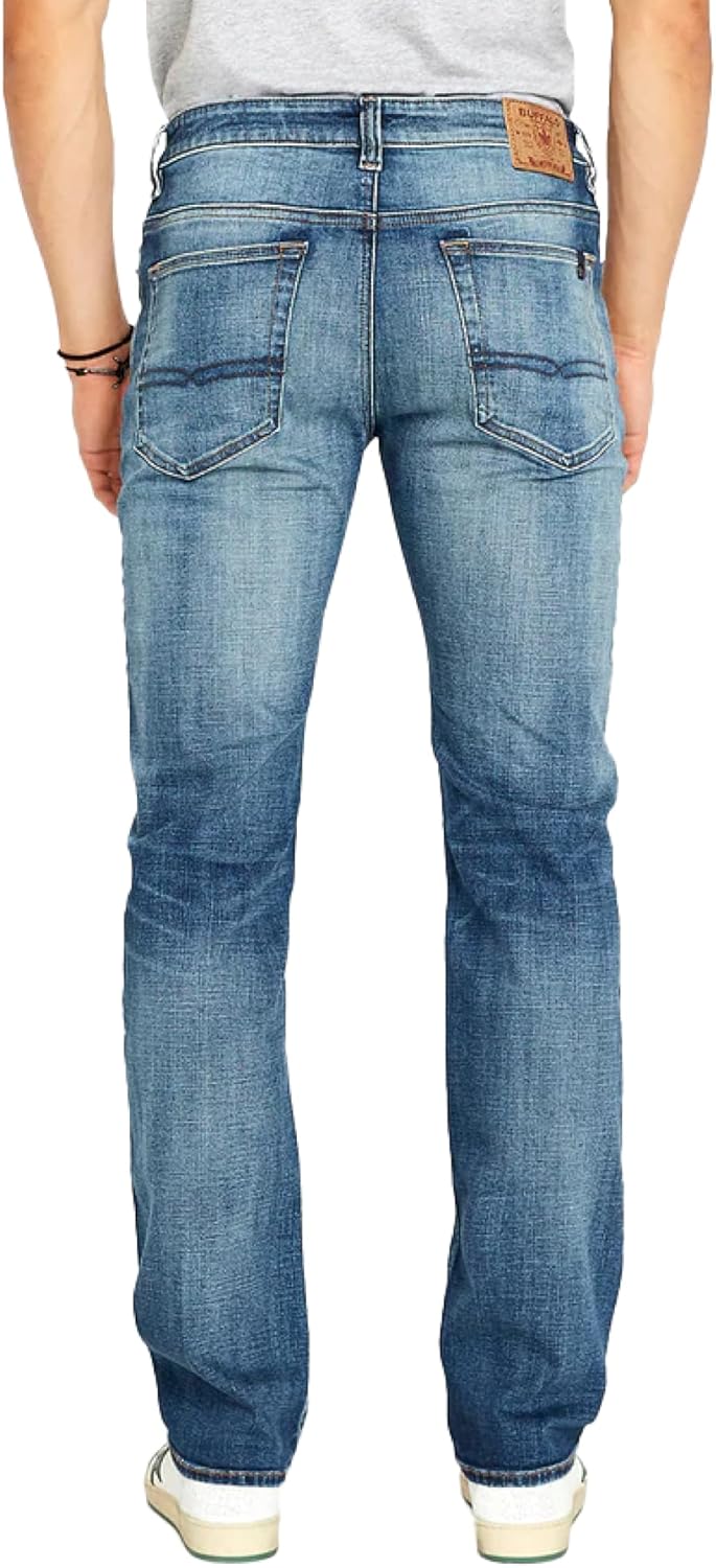 Buffalo David Bitton Men's Relaxed Straight Leg Driven Jean with Stretch Fabric - Image 2