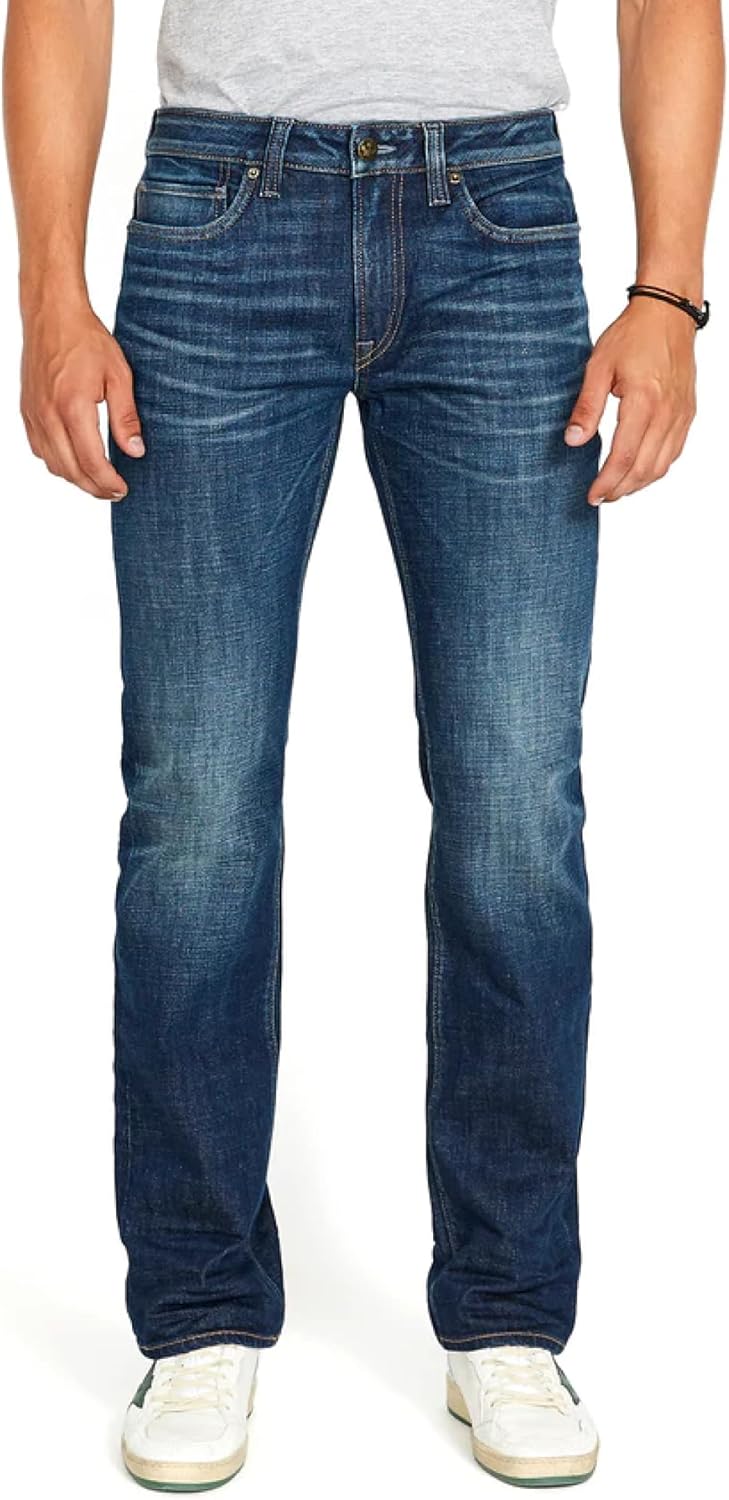 Buffalo David Bitton Men's Relaxed Straight Leg Driven Jean with Stretch Fabric - Image 7