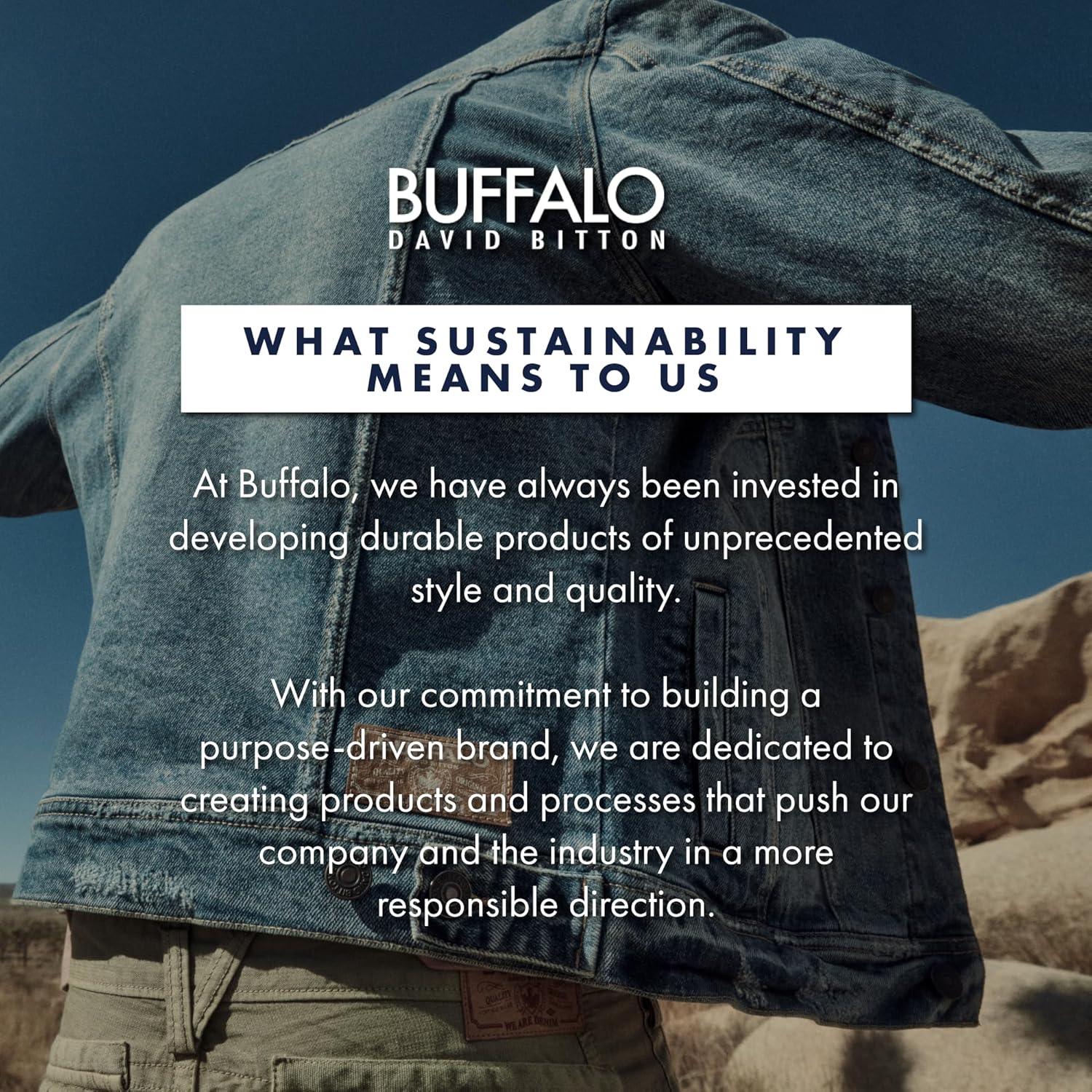 Buffalo David Bitton Men's Relaxed Straight Leg Driven Jean with Stretch Fabric - Image 5