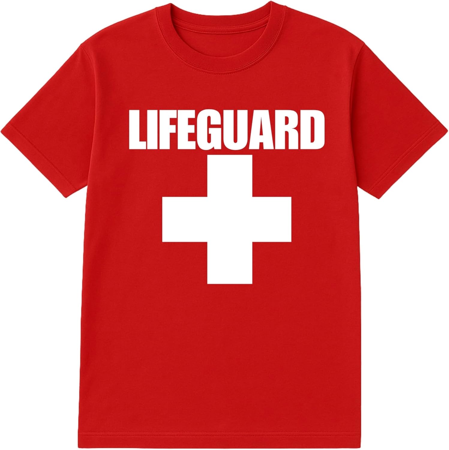 Bulk Lifeguard T-Shirts \u2013 Cotton Blend Uniform Tees for Beach & Pool Safety Staff Printed in USA \u2013 Multi-Pack Sizes S to 3XL - Image 3