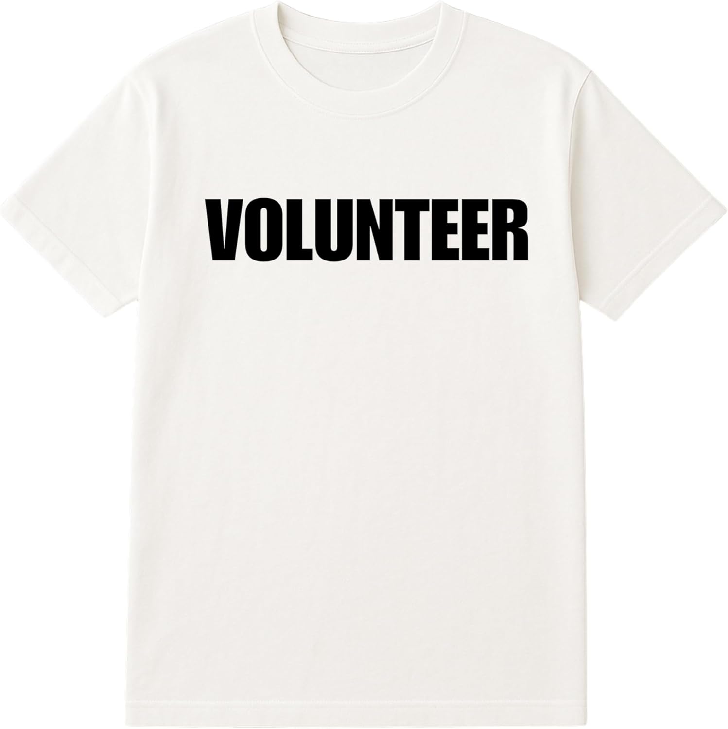 Bulk Volunteer T-Shirts \u2013 Cotton Blend Tees for Community Events & Nonprofits \u2013 Comfortable, Printed in USA - Image 3