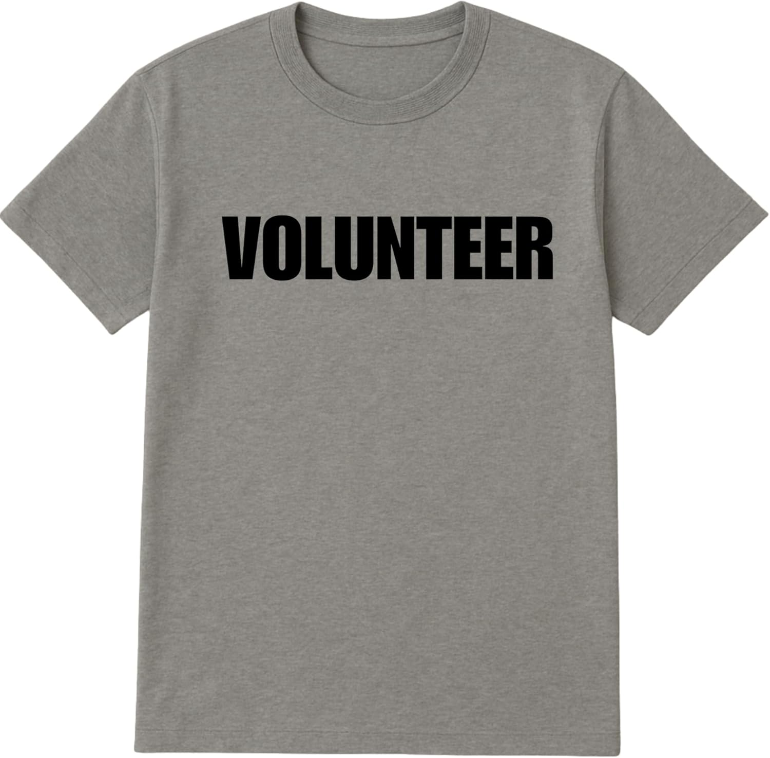 Bulk Volunteer T-Shirts \u2013 Cotton Blend Tees for Community Events & Nonprofits \u2013 Comfortable, Printed in USA - Image 4