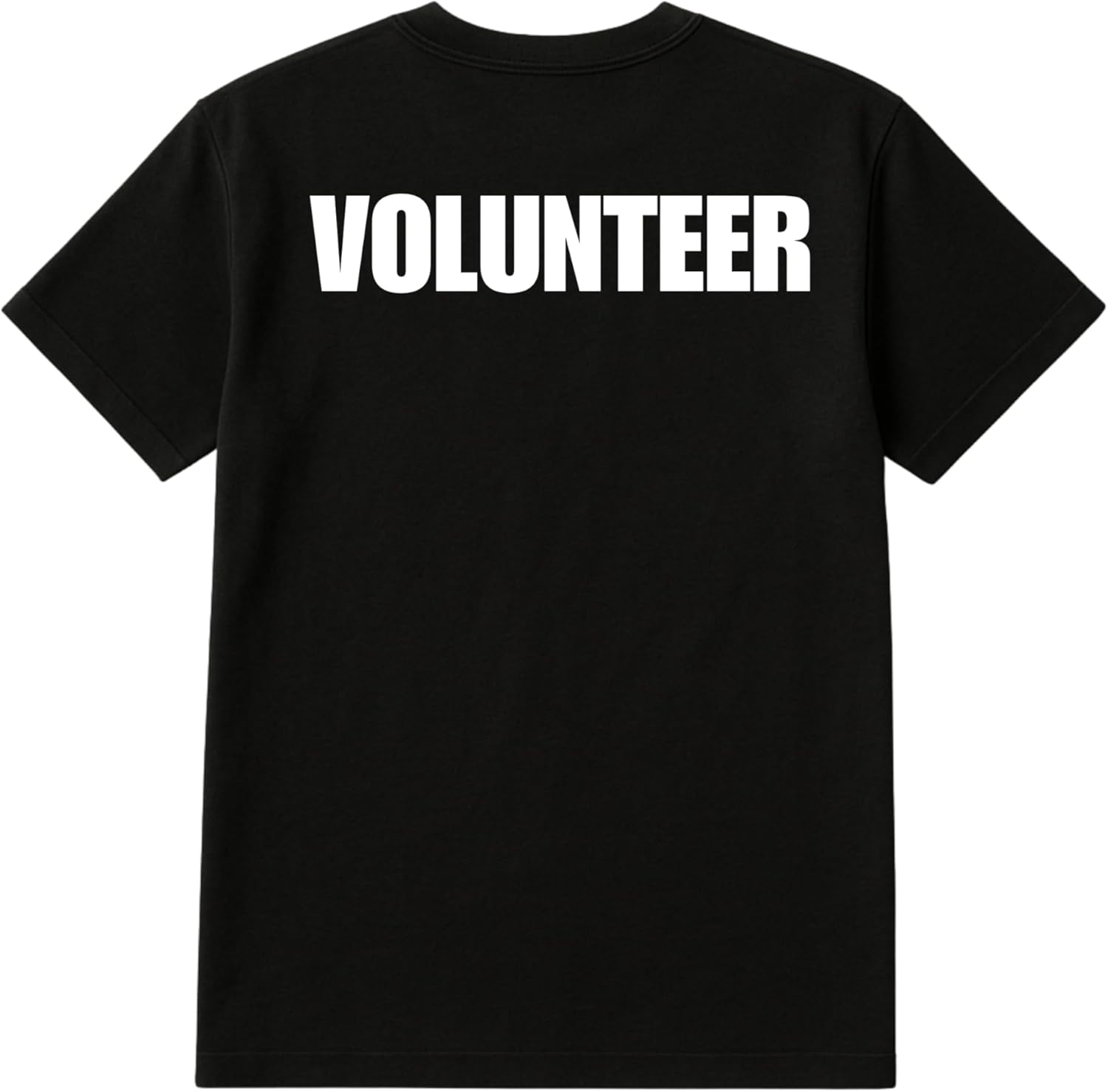 Bulk Volunteer T-Shirts \u2013 Cotton Blend Tees for Community Events & Nonprofits \u2013 Comfortable, Printed in USA - Image 2