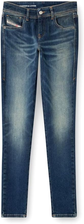 Diesel Skinny Jeans 2017 Slandy Medium Blue - Image 5
