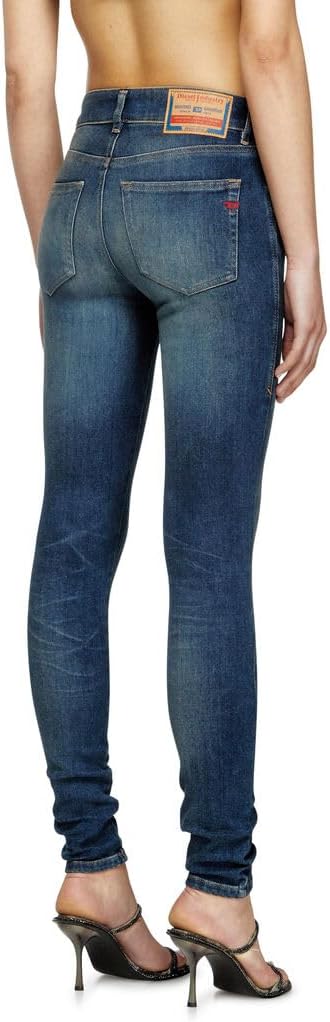 Diesel Skinny Jeans 2017 Slandy Medium Blue - Image 3
