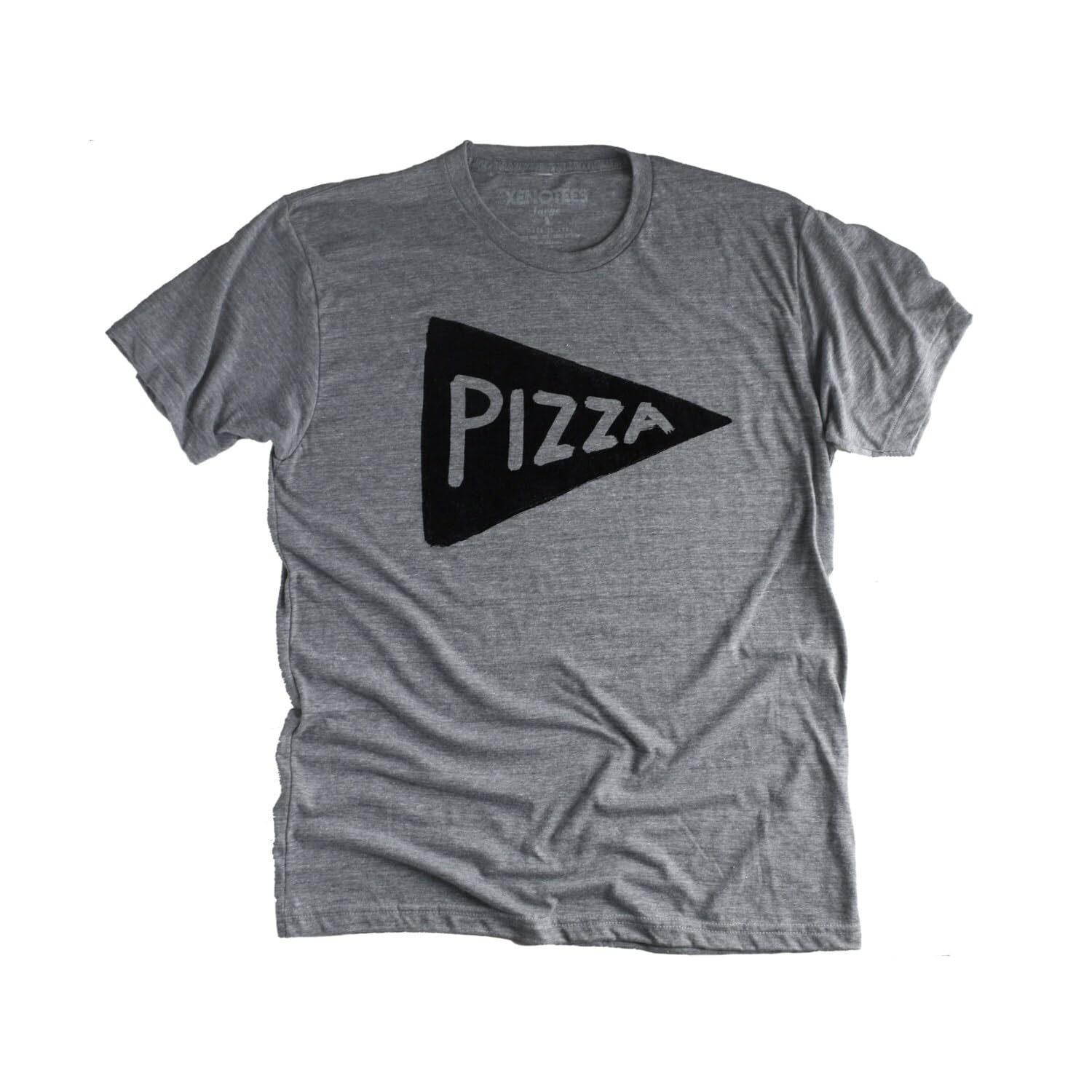 Funny Pizza Slice T Shirt Design for Men, Screen printed Graphic Tee Men, Boyfriend Pizza Lover Gift, NYC Pizza Gifts, Unique Pizza Maker Gift (XXL) - Image 2