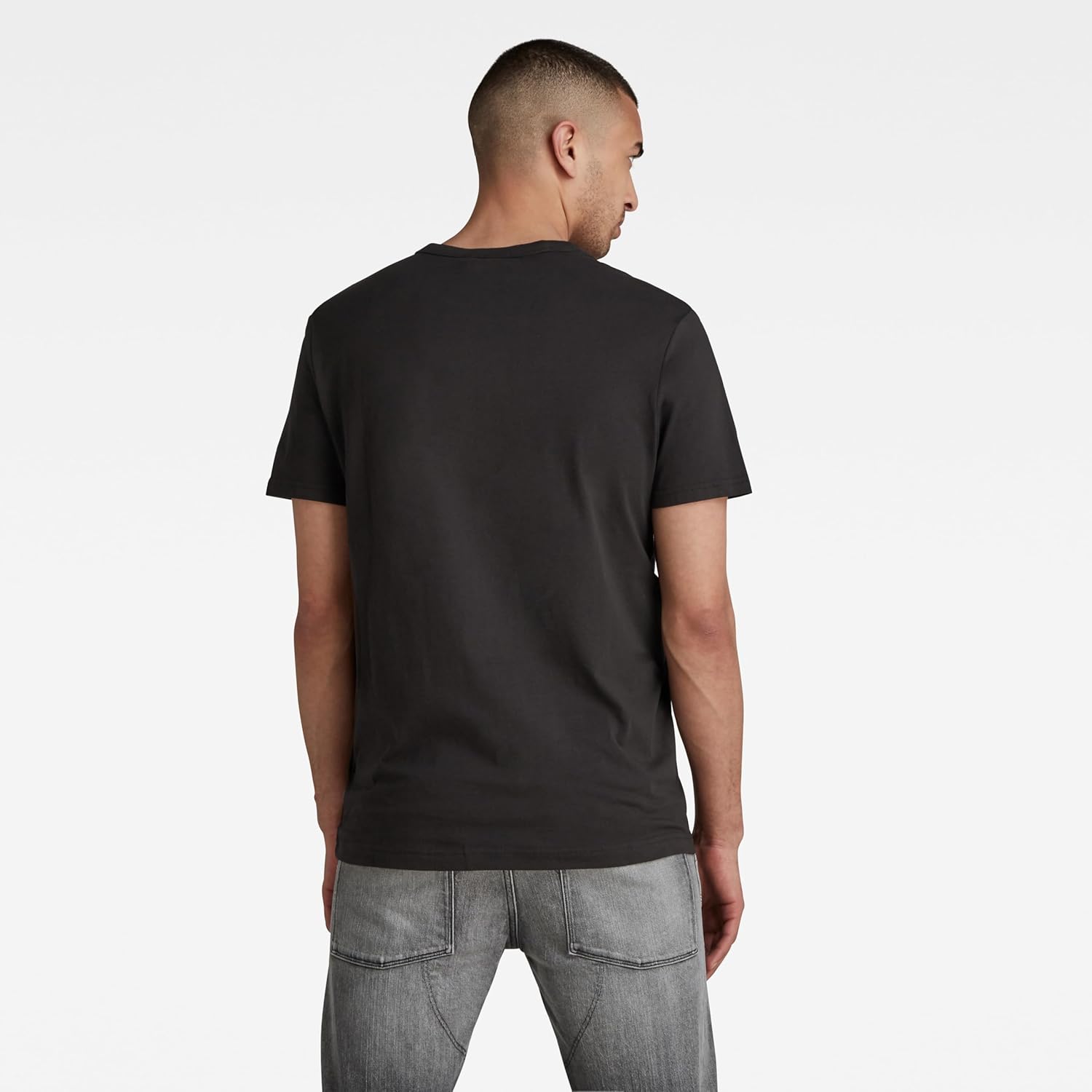 G-STAR RAW Men's Holorn Graphic Crew Neck Short Sleeve - Image 4