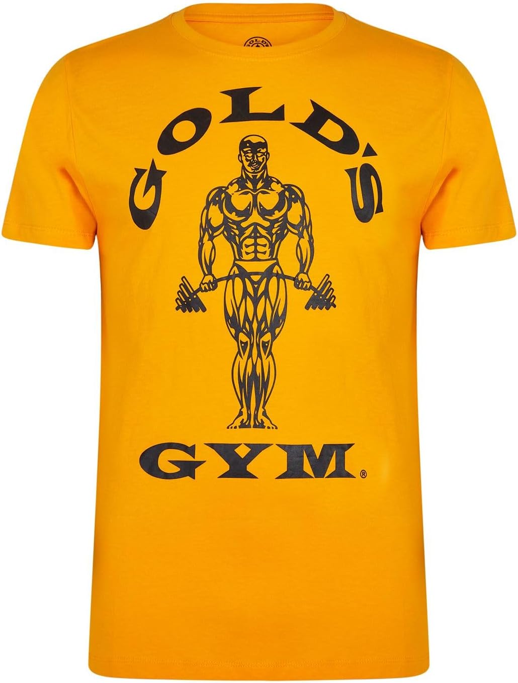 Golds Gym Men's Muscle Joe T Shirt - US L - Gold