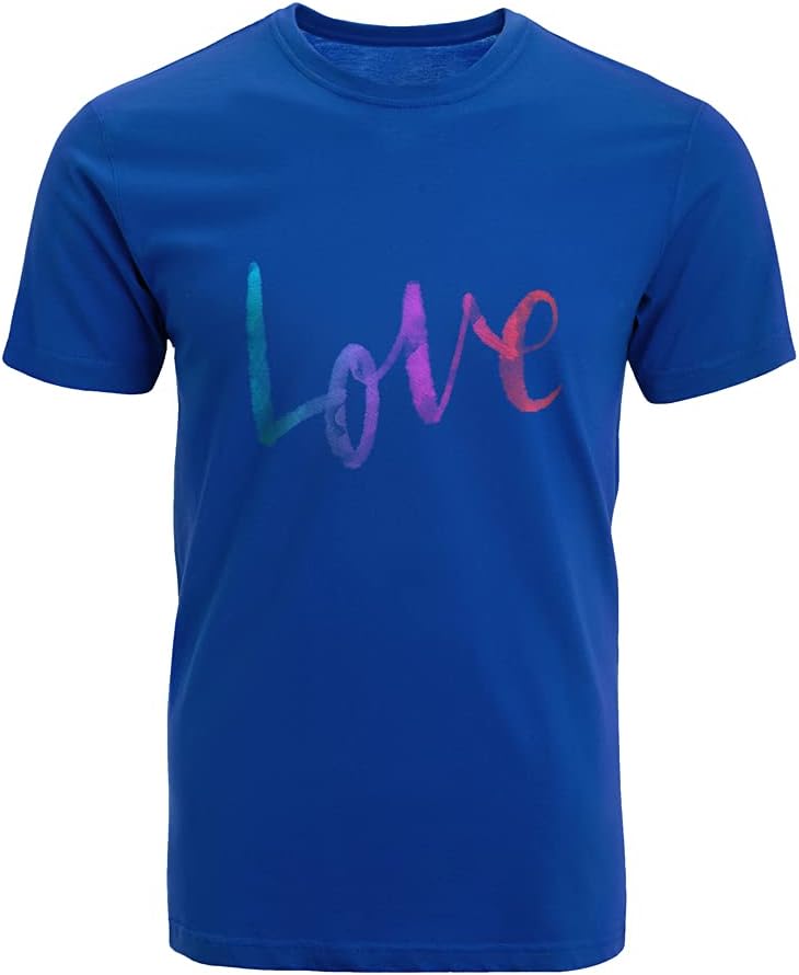 GotPrint Unisex Love T-Shirts | Cute Heart for Couple Graphic Tee | Casual Letter Printed Novelty Shirt - Image 8