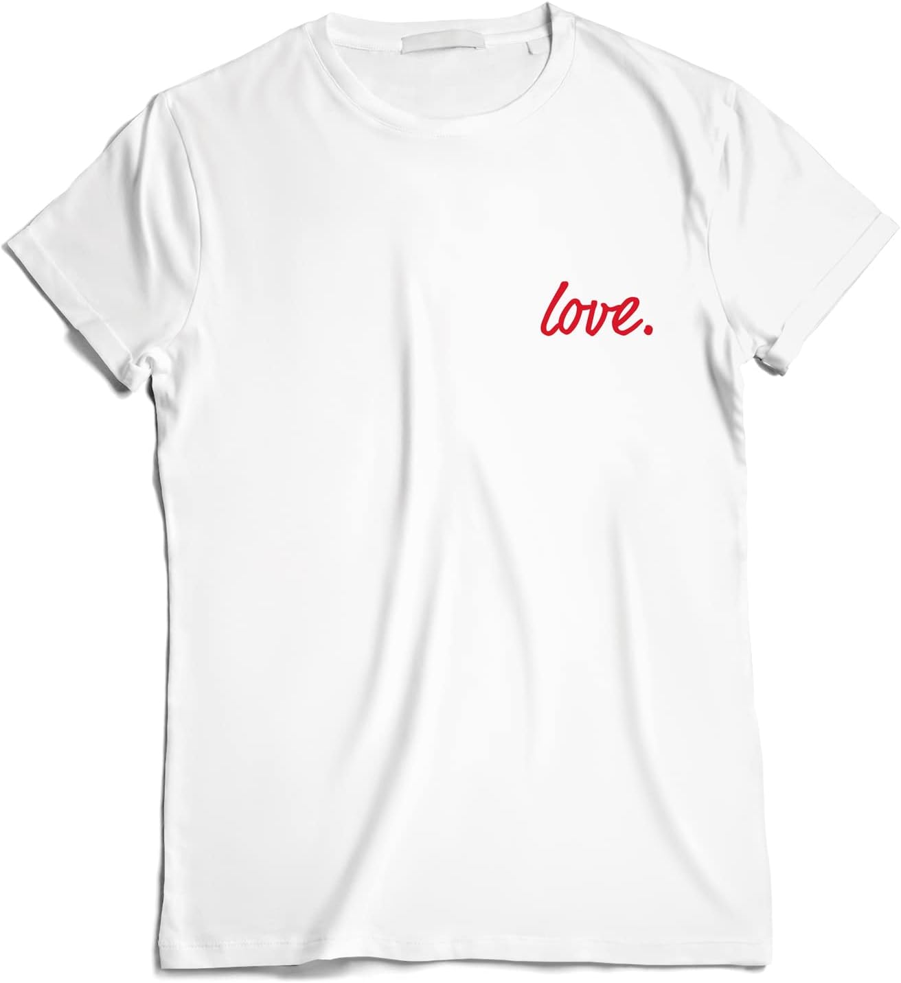 GotPrint Womens Love Printed Letter Graphic T Shirt, Love Shirts, Graphic Tees, Slim Fitted Casual Cotton Half Sleeve Tee Top - Image 8