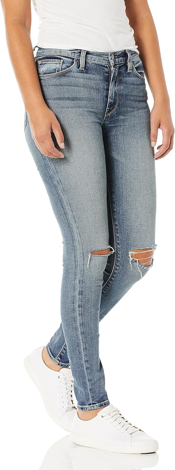 HUDSON Women's Barbara High Rise, Super Skinny Ankle Jean - Image 11