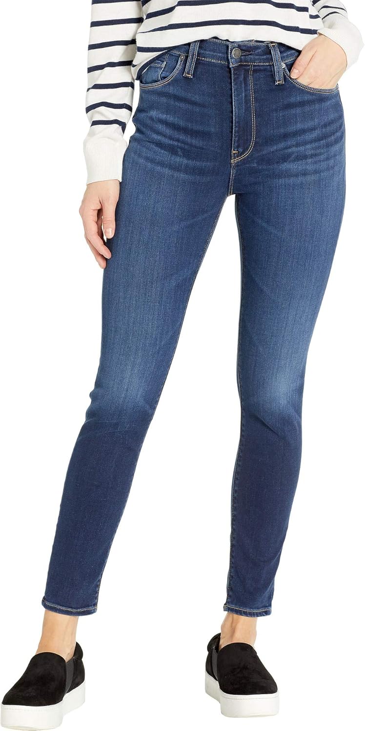 HUDSON Women's Barbara High Rise, Super Skinny Ankle Jean - Image 7