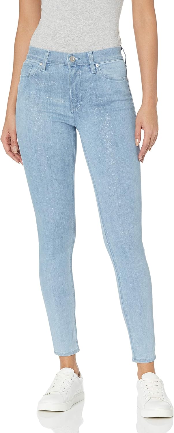 HUDSON Women's Barbara High Rise, Super Skinny Ankle Jean - Image 18