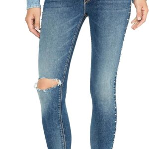 HUDSON Women's Barbara High Rise, Super Skinny Ankle Jean