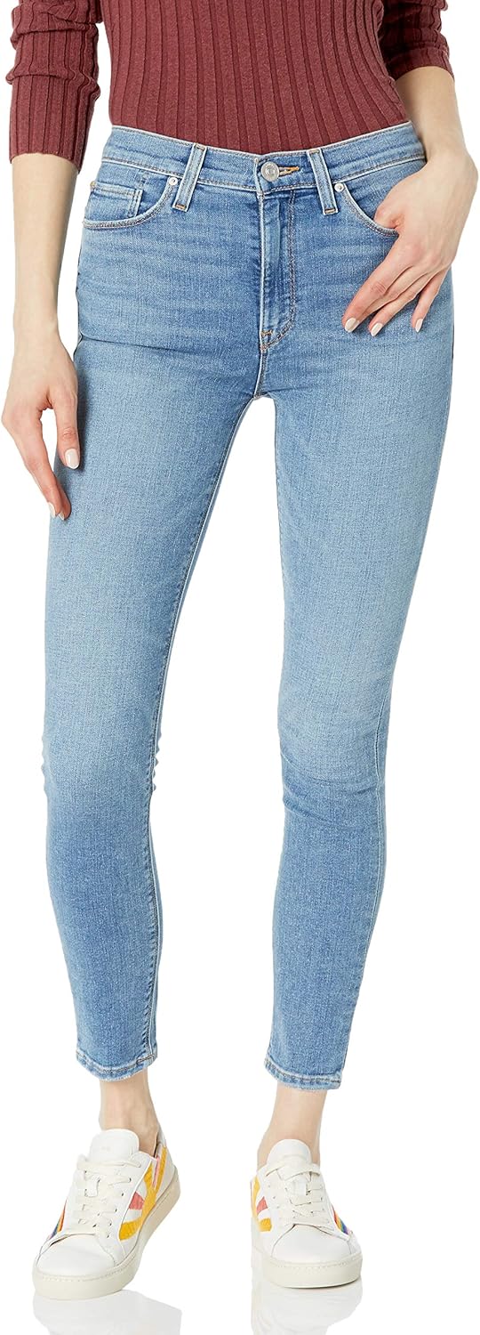HUDSON Women's Barbara High Rise, Super Skinny Ankle Jean - Image 30