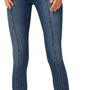 HUDSON Women's Centerfold Extreme High Rise Super Skinny Jean