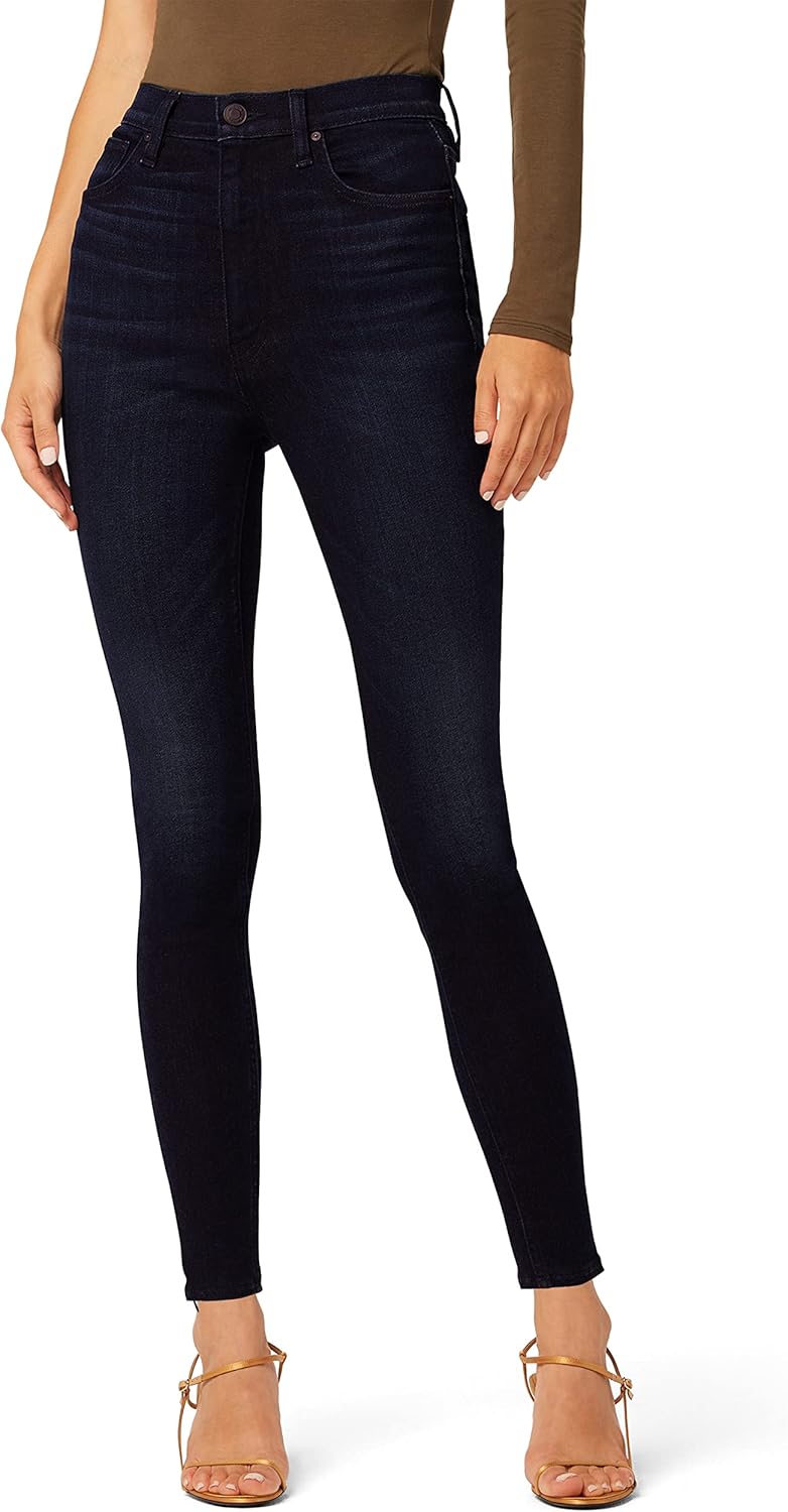 HUDSON Women's Centerfold Extreme High Rise Super Skinny Jean - Image 12