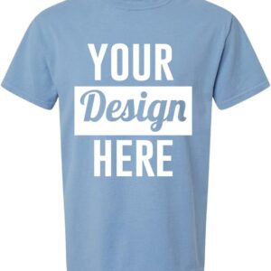 INK STITCH Unisex Gdh100 Custom Deisgn Your Own Printing Logo Texts Photo Pigement-Dyed Summer T-Shirts - Multicolors