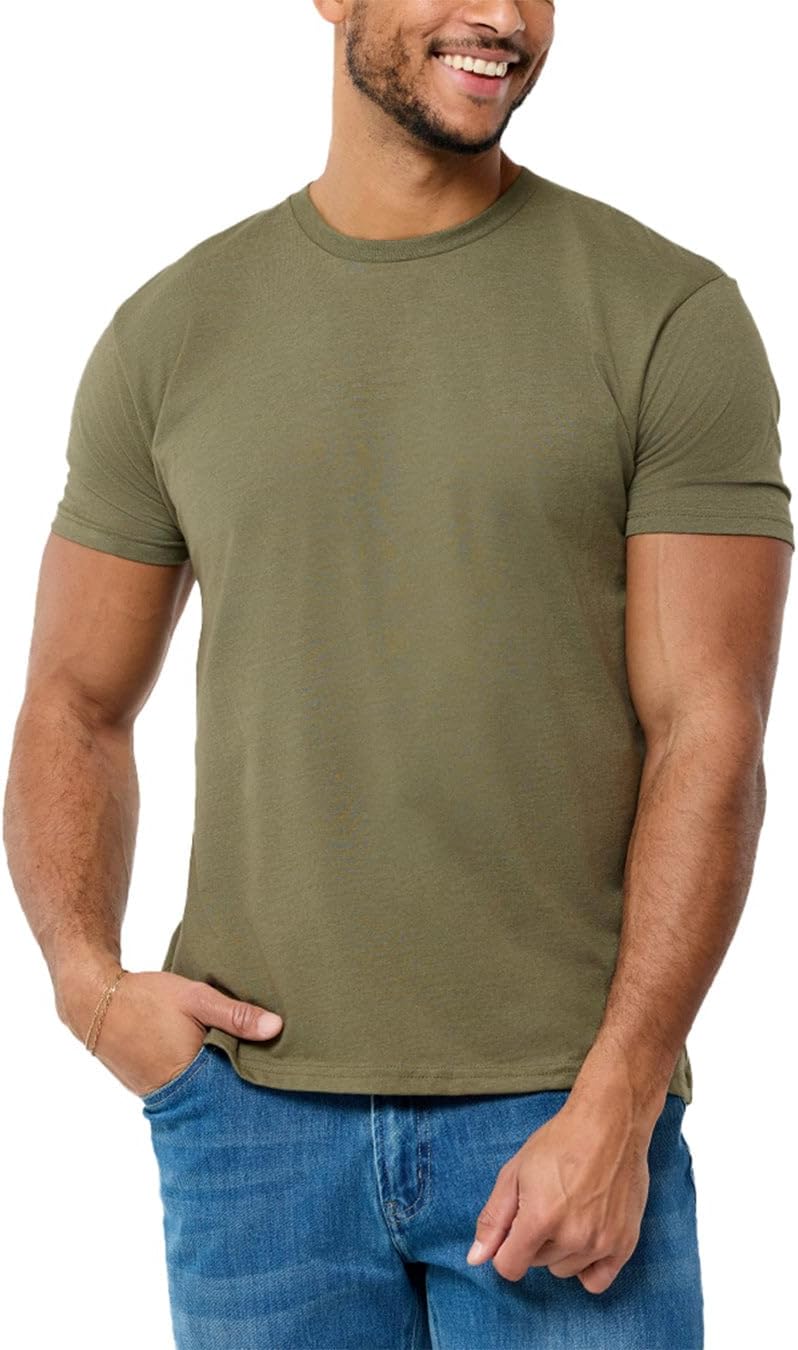 INTO THE AM Mens T Shirt - Short Sleeve Crew Neck Soft Fitted Tees S - 4XL Fresh Classic Tshirts - Image 7