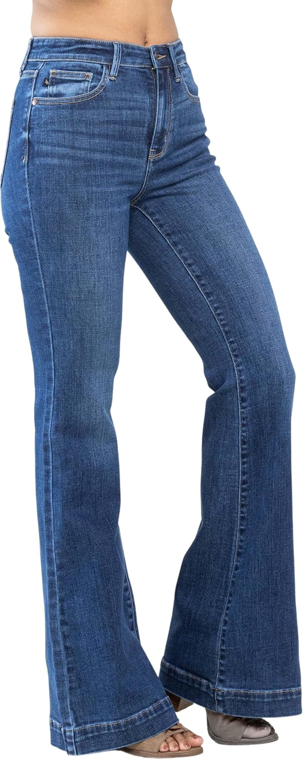 Judy Blue High Waist Hem Flare Leg Jeans 82443 - Image 2