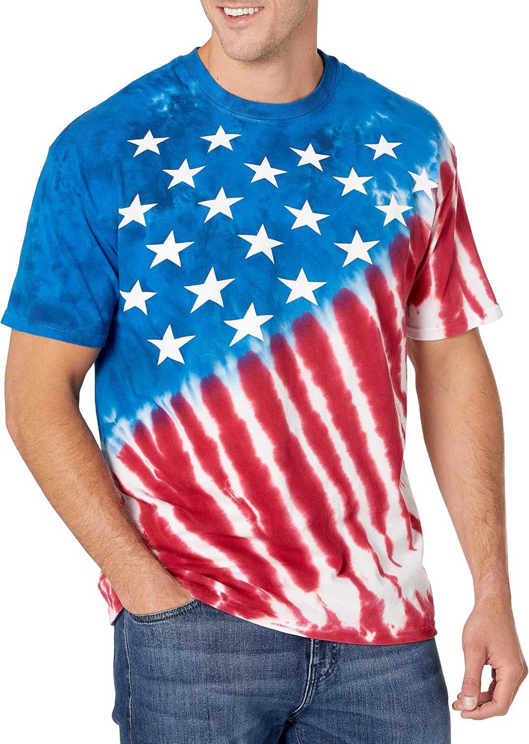 Liquid Blue Men's Stars and Stripes