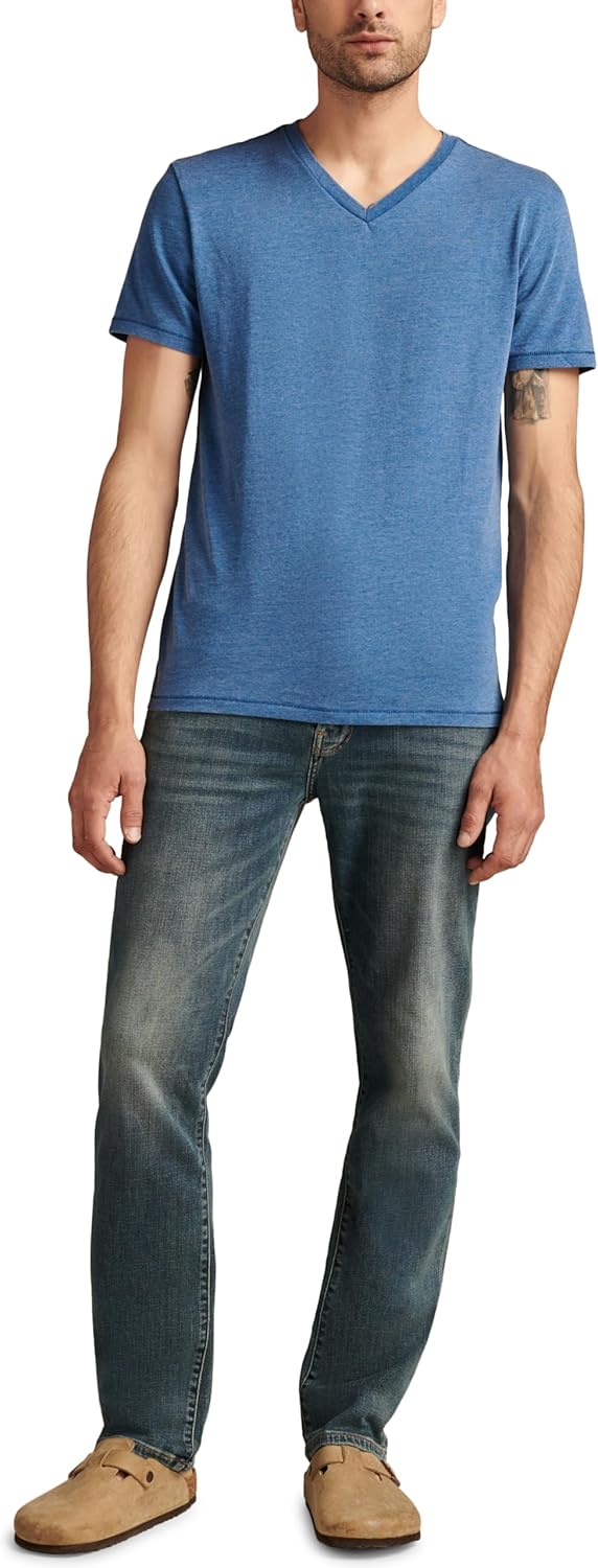 Lucky Brand Men's 223 Straight Coolmax Stretch Jean - Image 6