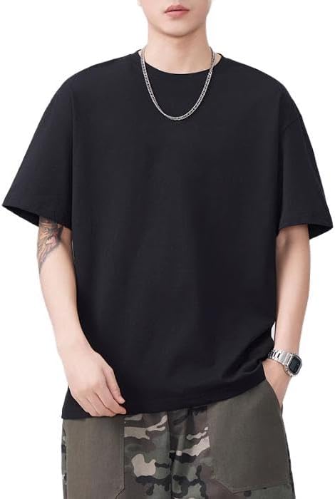 Men's Printed Japanese Streetwear Short Sleeve T-Shirt for Casual Wear-White-Large - Image 8