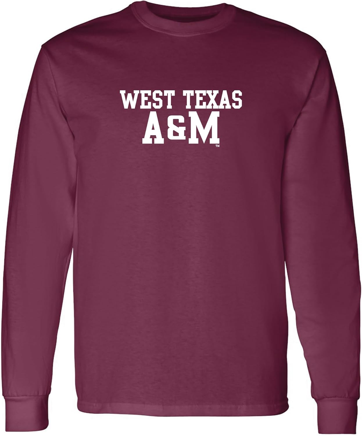 NCAA Officially Licensed College - University Basic Block Long Sleeve T Shirt - Image 86