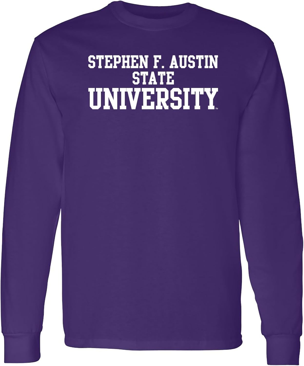 NCAA Officially Licensed College - University Basic Block Long Sleeve T Shirt - Image 198