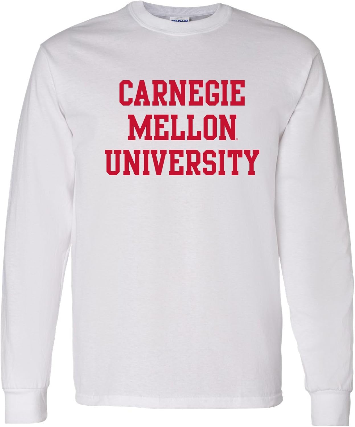 NCAA Officially Licensed College - University Basic Block Long Sleeve T Shirt - Image 208