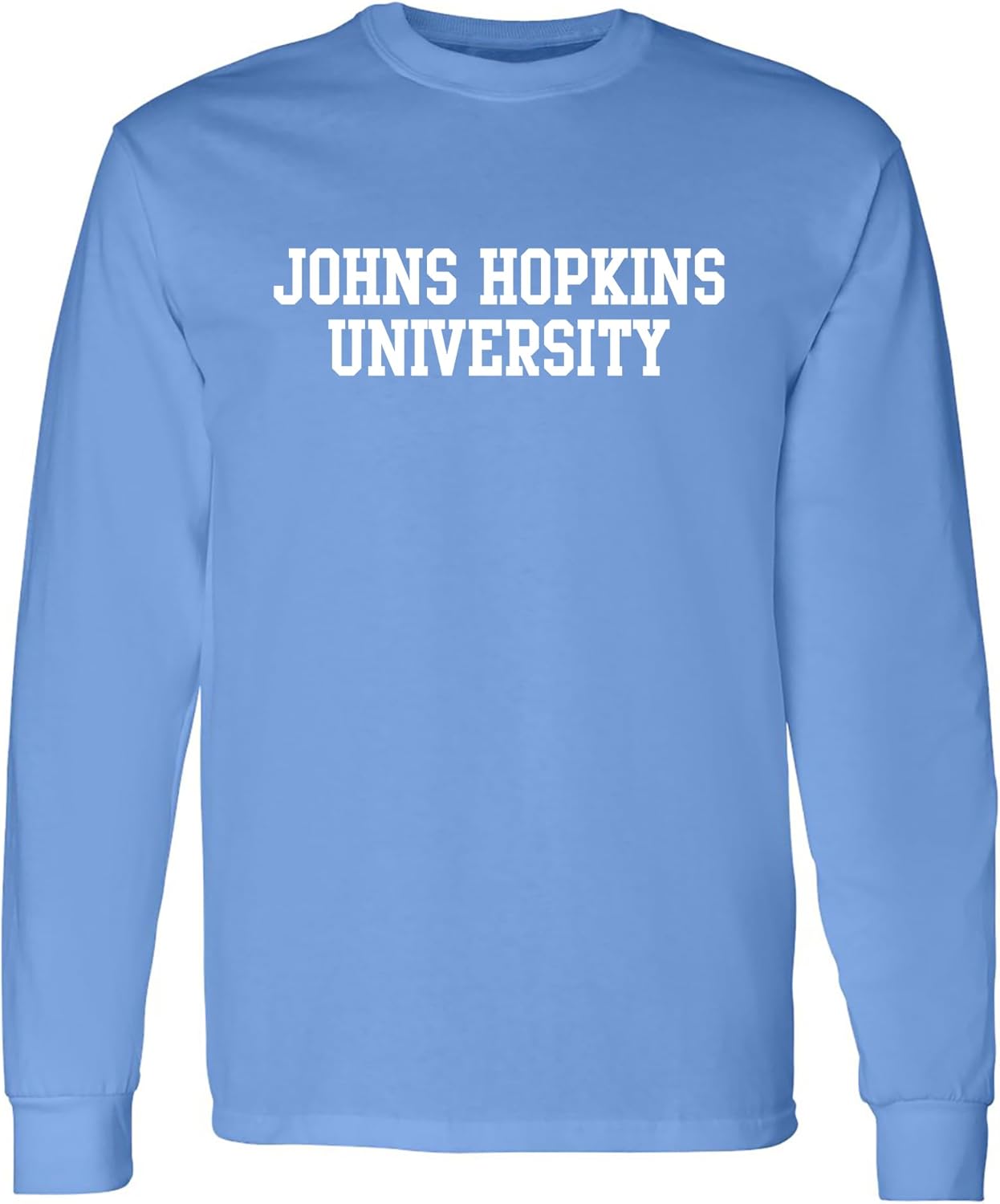 NCAA Officially Licensed College - University Basic Block Long Sleeve T Shirt - Image 112