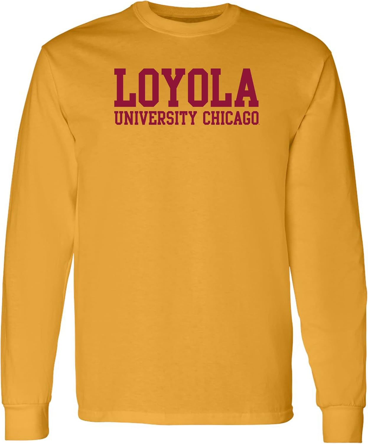 NCAA Officially Licensed College - University Basic Block Long Sleeve T Shirt - Image 64