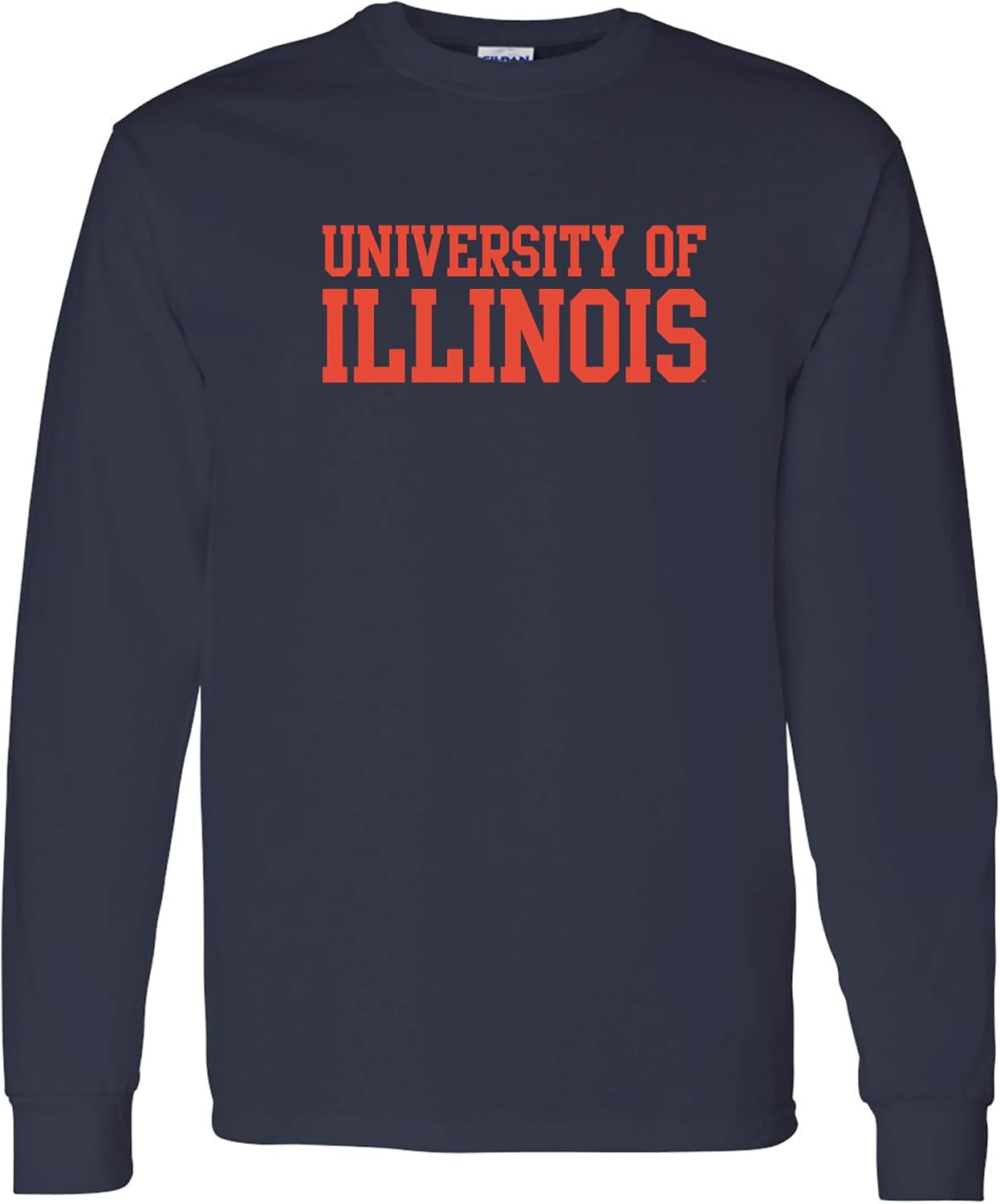 NCAA Officially Licensed College - University Basic Block Long Sleeve T Shirt - Image 71