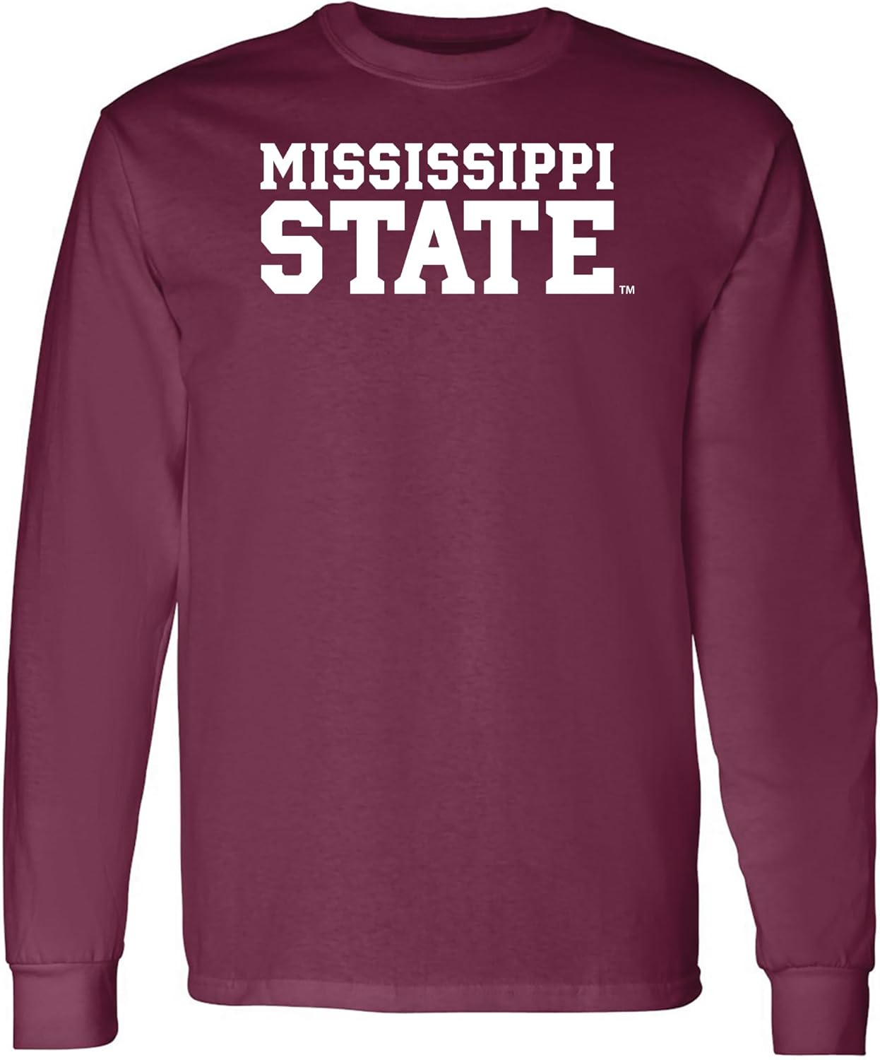 NCAA Officially Licensed College - University Basic Block Long Sleeve T Shirt - Image 90