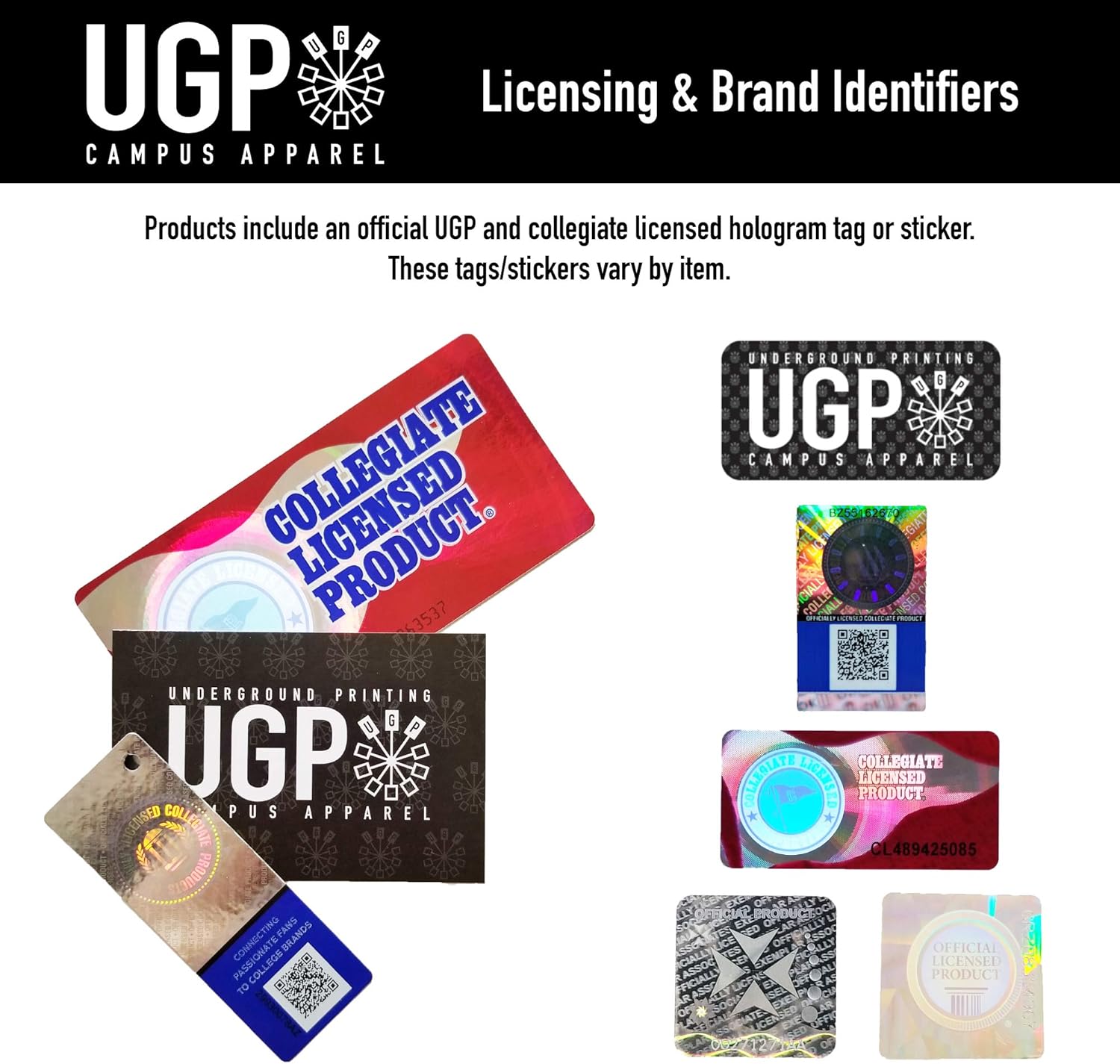 NCAA Officially Licensed College - University Basic Block Long Sleeve T Shirt - Image 5