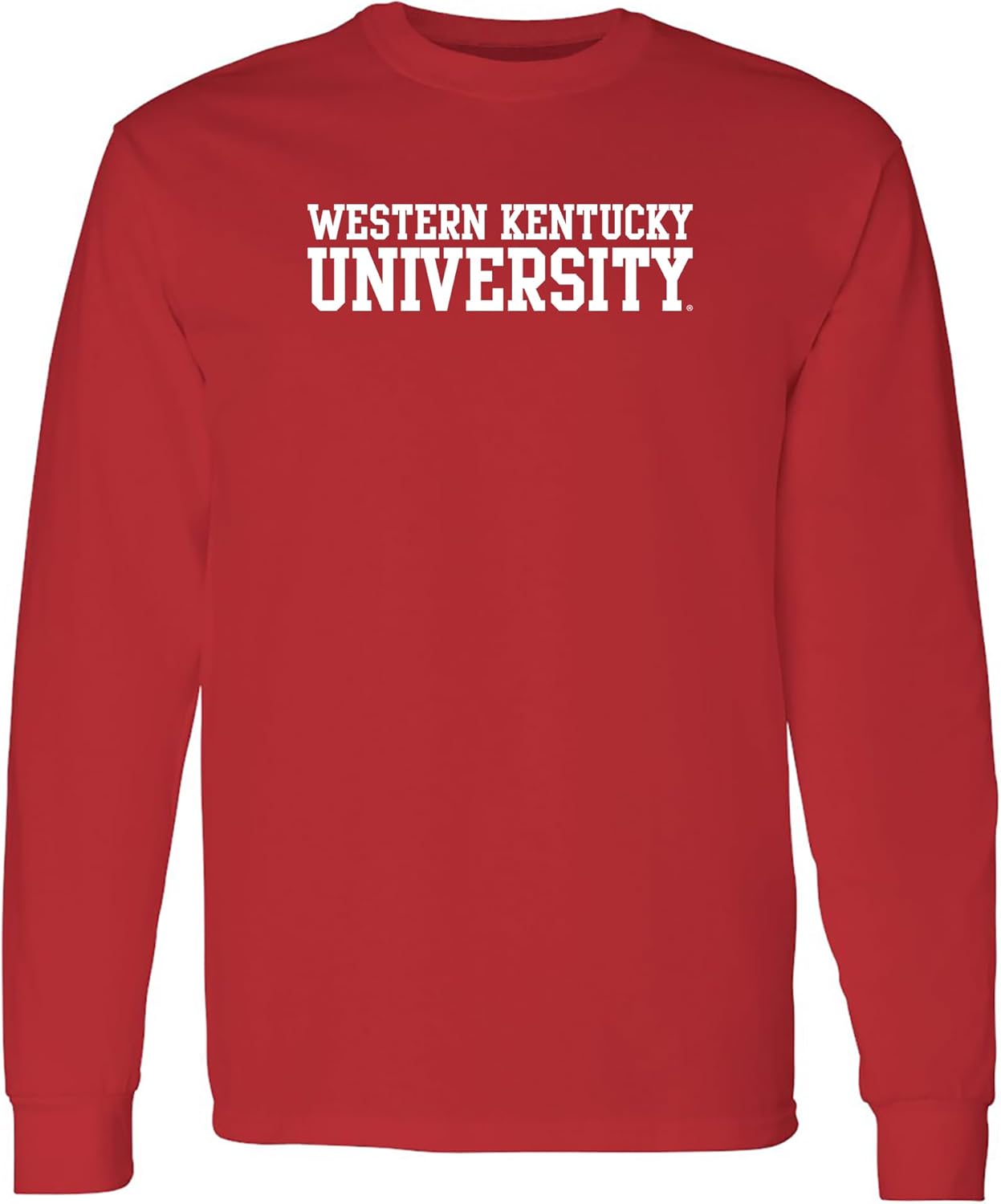 NCAA Officially Licensed College - University Basic Block Long Sleeve T Shirt - Image 196