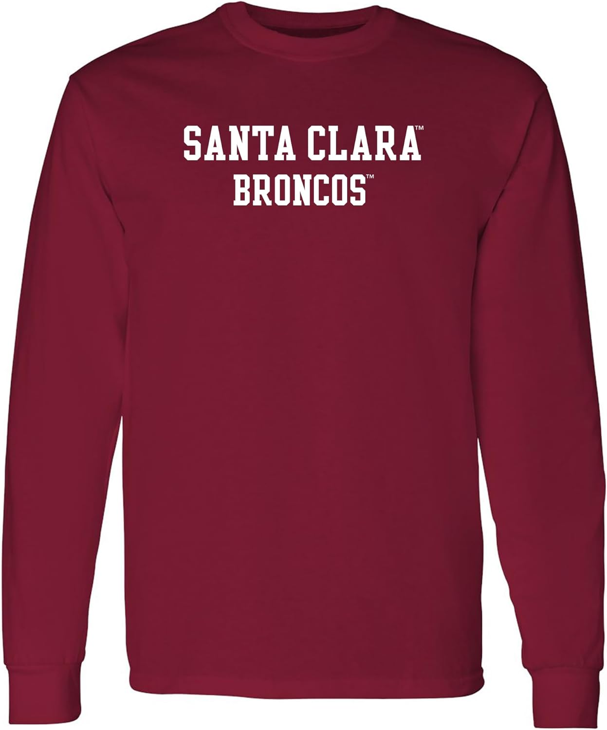 NCAA Officially Licensed College - University Basic Block Long Sleeve T Shirt - Image 141