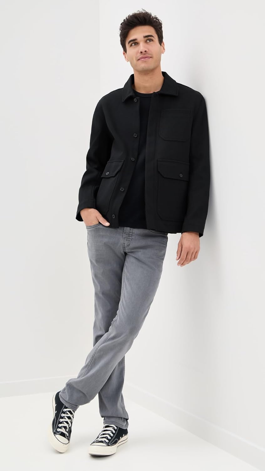 PAIGE Men's Federal Transcend Slim Straight Jeans - Image 5