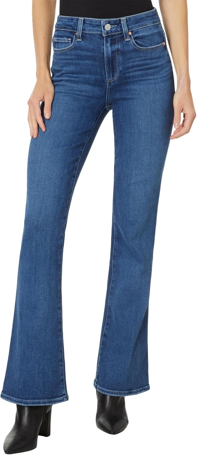 PAIGE Women's High Rise Laurel Canyon 32 Inch Inseam Jeans